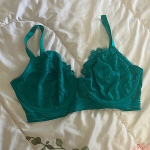Pour Moi green 32FF wired bra